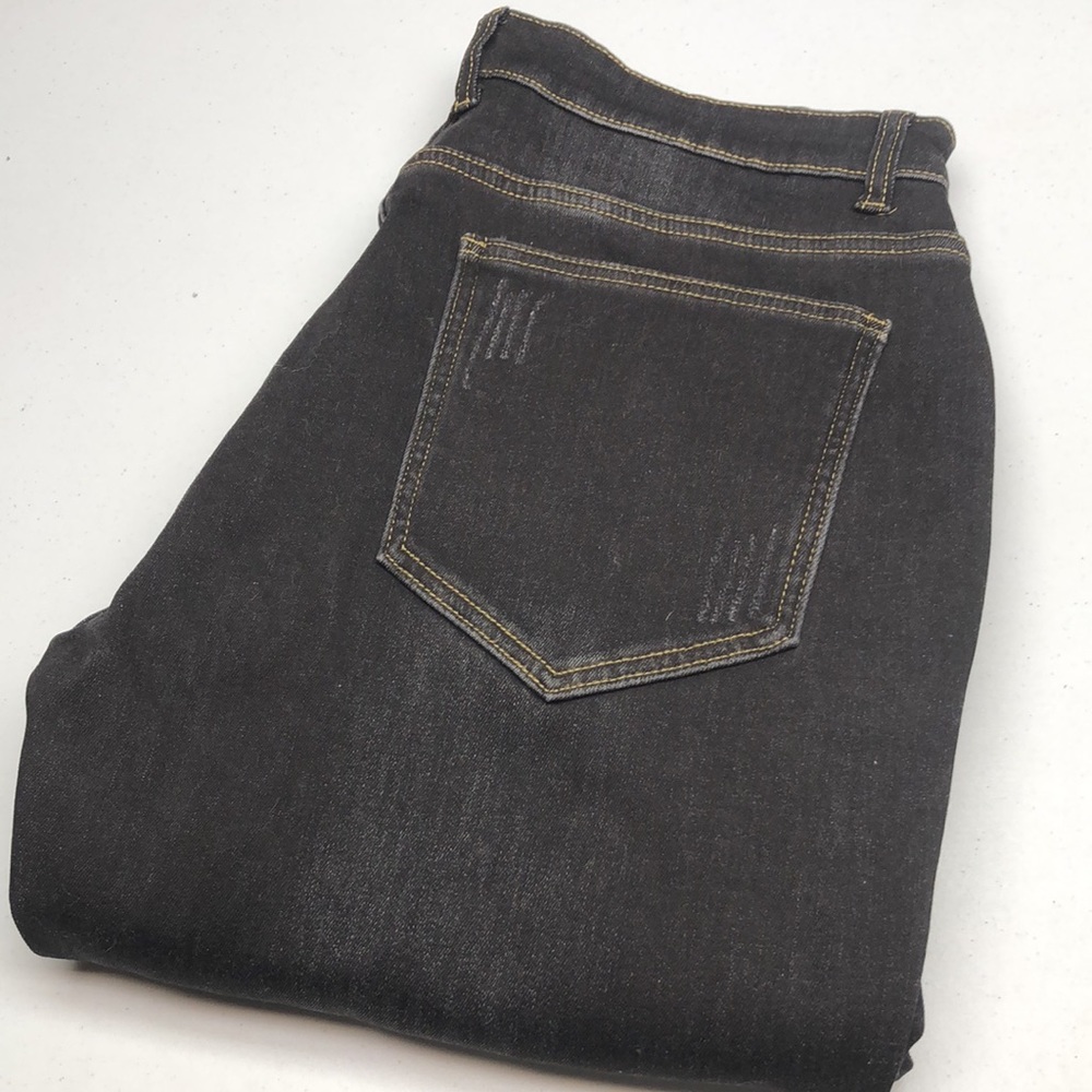 FLEECE LINED MENS STRAIGHT CUT JEANS 36x32 😎
